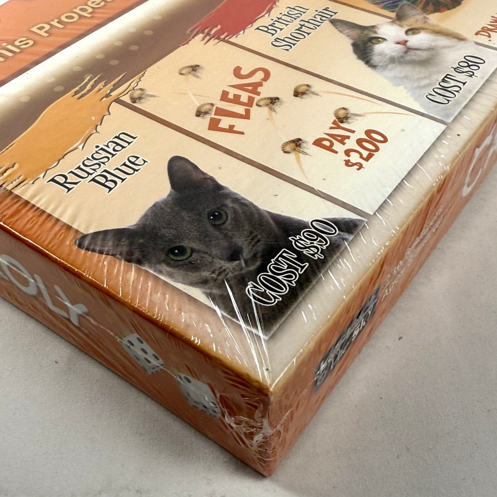Board Game - Cat-Opoly Catopoly Cats (New) Factory Sealed - Picture 5 of 6